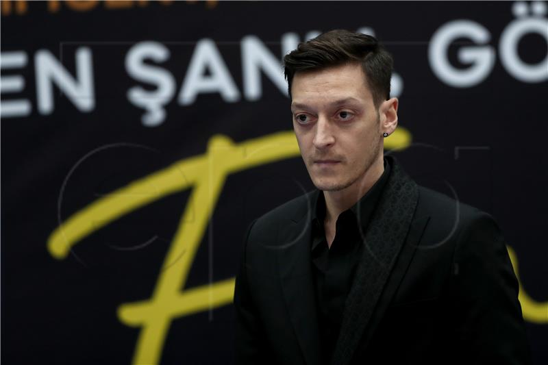 TURKEY SOCCER FENERBAHCE MESUT OEZIL