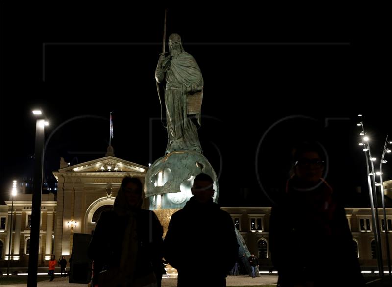 SERBIA MONUMENT STEFAN NEMANJA