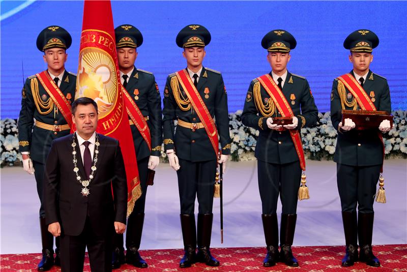 KYRGYZSTAN PRESIDENT INAUGURATION