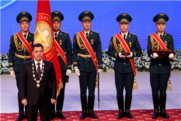 KYRGYZSTAN PRESIDENT INAUGURATION