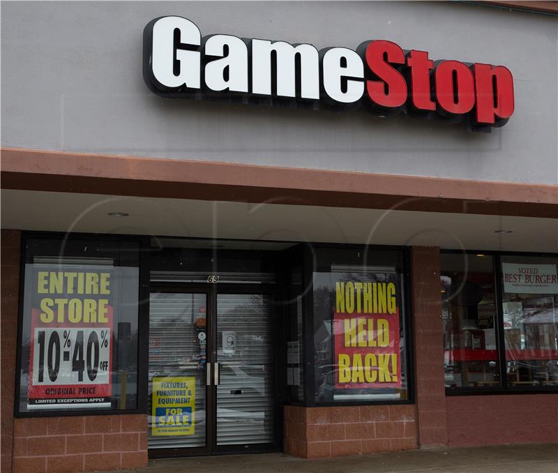 USA GAMESTOP STOCK PRICE SKYROCKETS