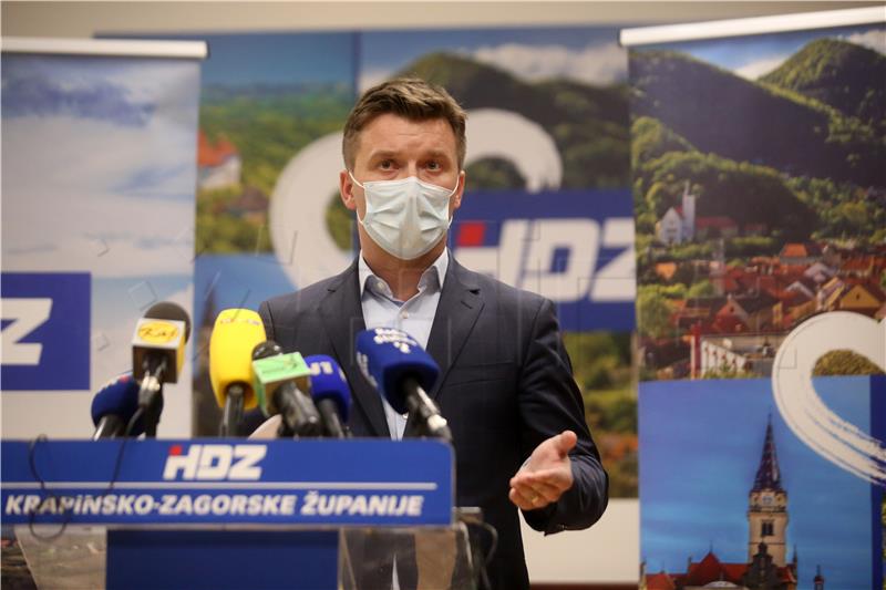 Tušek podnio ostavku na funkciju predsjednika krapinsko-zagorskog HDZ-a