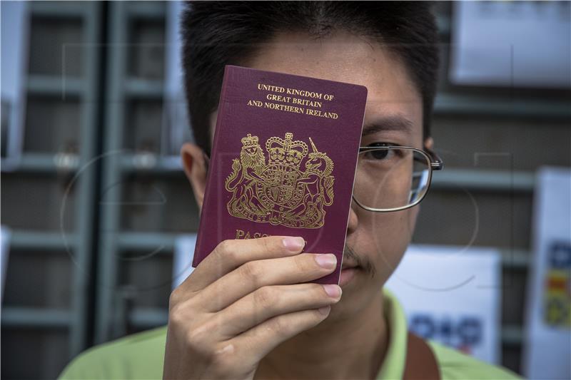 FILE CHINA HONG KONG PASSPORTS