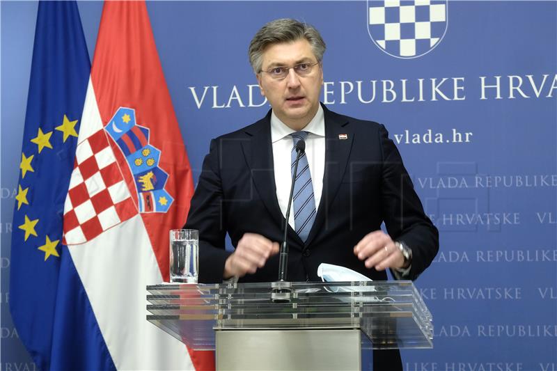 Izjava Andreja Plenkovića nakon sastanka parlamentarne većine