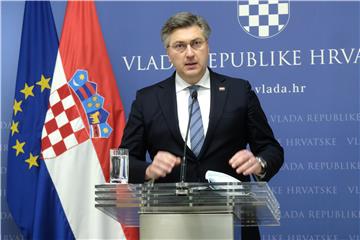 Izjava Andreja Plenkovića nakon sastanka parlamentarne većine