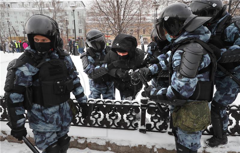 RUSSIA NAVALNY SUPPORTERS PROTEST