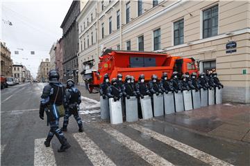 RUSSIA NAVALNY SUPPORTERS PROTEST