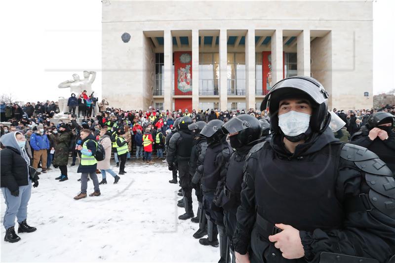 RUSSIA NAVALNY SUPPORTERS PROTEST