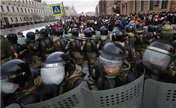 RUSSIA NAVALNY SUPPORTERS PROTEST