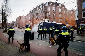 NETHERLANDS CORONAVIRUS PANDEMIC RIOTS