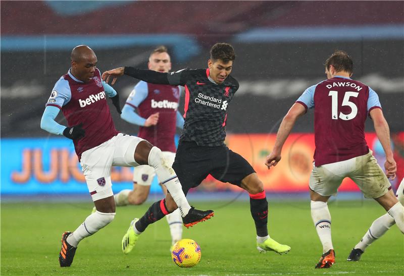 Engleska: West Ham - Liverpool 1-3