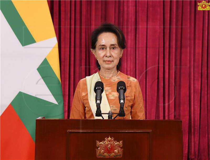 Uhićena čelnica Mjanmara Aung San Suu Kyi - glasnogovornik vladajuće stranke