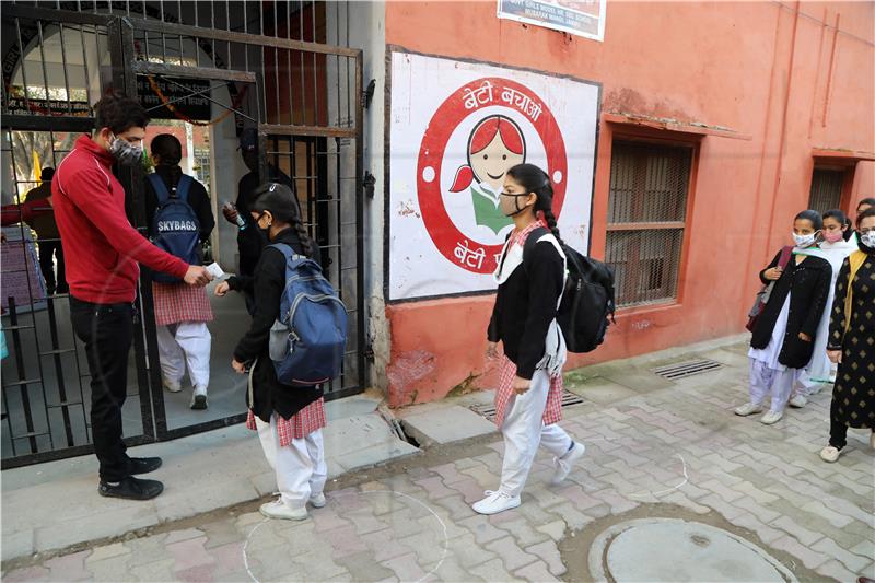 INDIA SCHOOLS PANDEMIC CORONAVIRUS COVID19