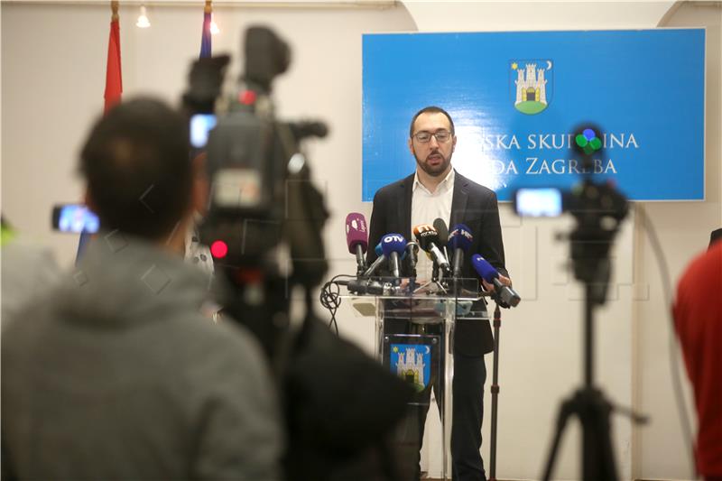 Konferencija za medije Kluba zastupnika lijevog bloka