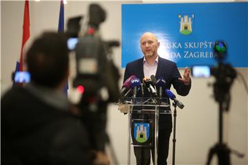 Konferencija za medije Kluba nezavisnih zastupnika zagrebačke Gradske skupštine