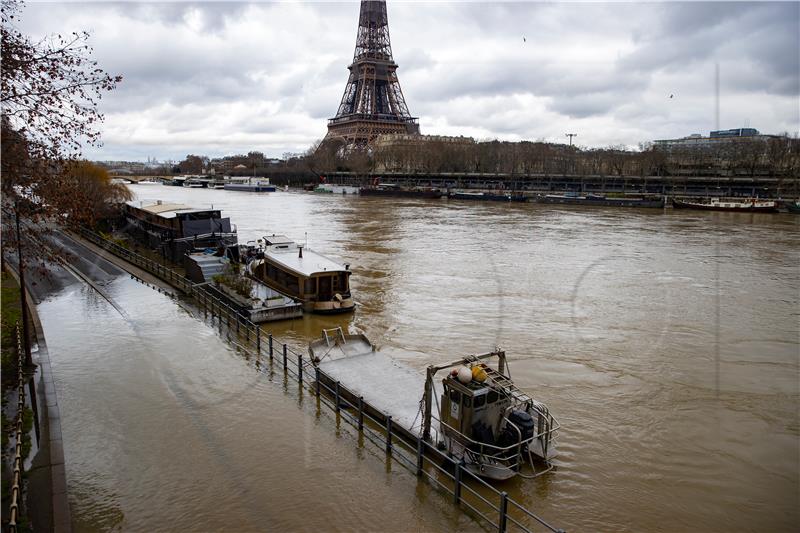 FRANCE PARIS SEINE RIVER FLOODING