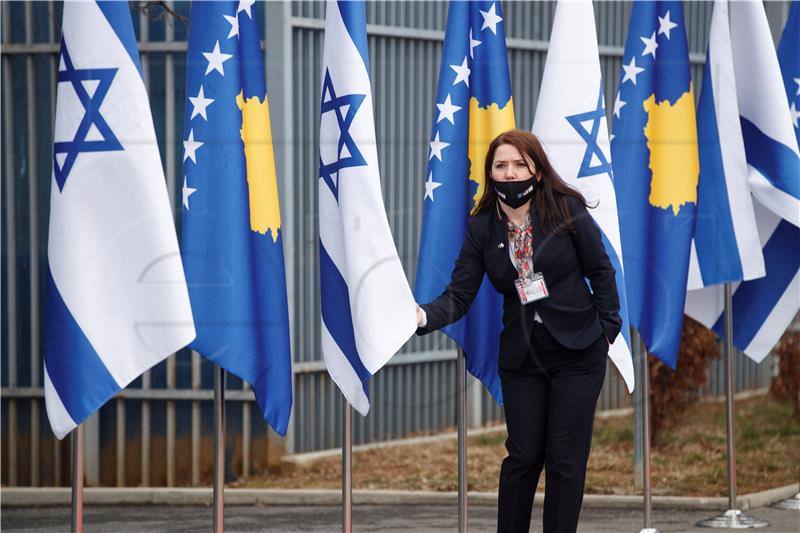 Kosovo and Israel establish diplomatic ties, Kosovo's embassy to be in Jerusalem