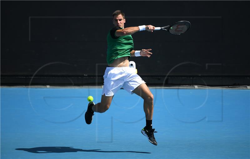 ATP Melbourne: Borna Gojo propustio šest meč-lopti