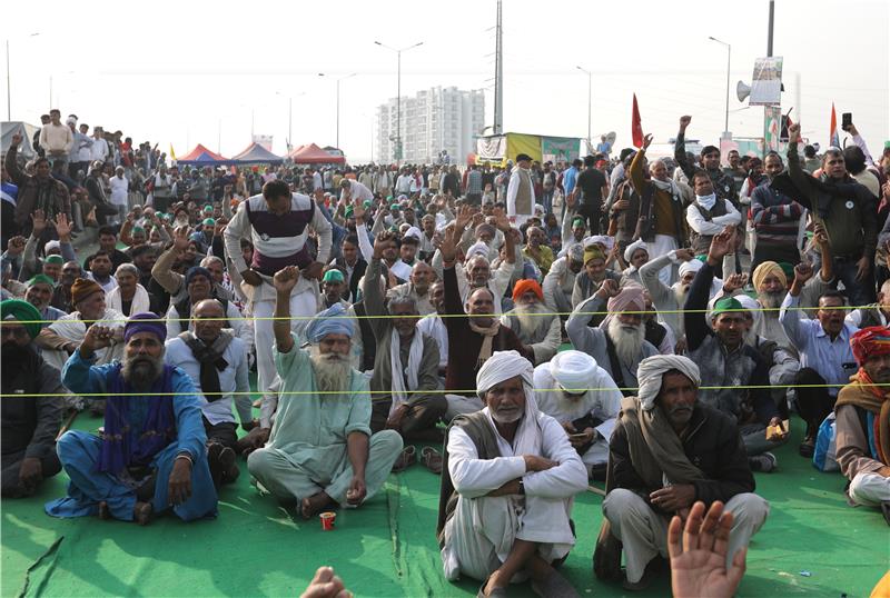 INDIA FARMERS PROTEST