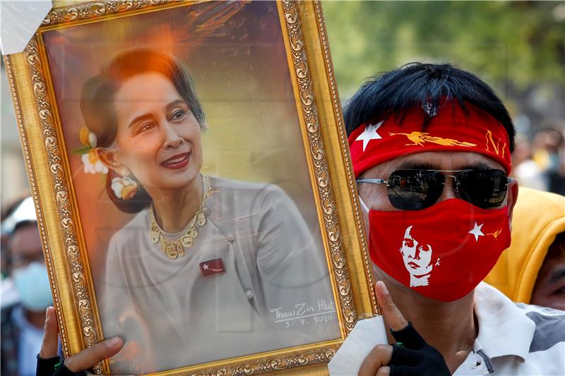 THAILAND MYANMAR PROTEST POLITICS COUP