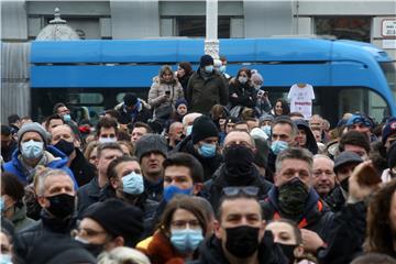 Zagreb: Prosvjed zbog neadekvatnih ekonomskih mjera