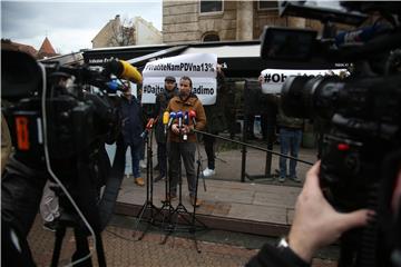 Zagreb: Prosvjed zbog neadekvatnih ekonomskih mjera