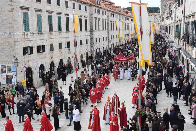 Dubrovčani proslavili 1049. Festu sv. Vlaha