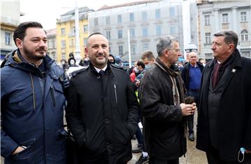 Zagreb: Prosvjed zbog neadekvatnih ekonomskih mjera