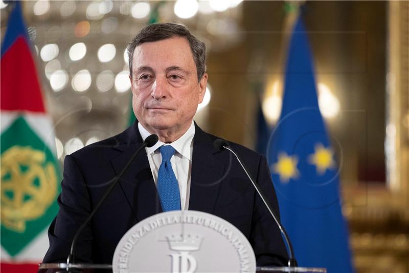 Italija: Draghi poziva na "jedinstvo" u ovom "teškom trenutku"