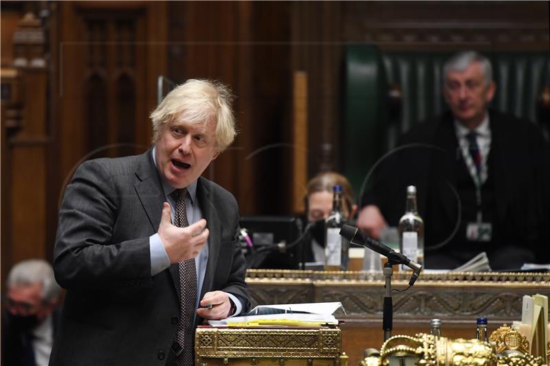 BRITAIN PARLIAMENT PMQS