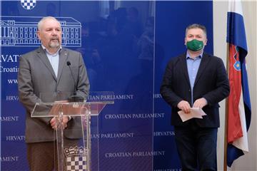 Konferencija za medije Kluba zastupnika HSS-a i HSU-a