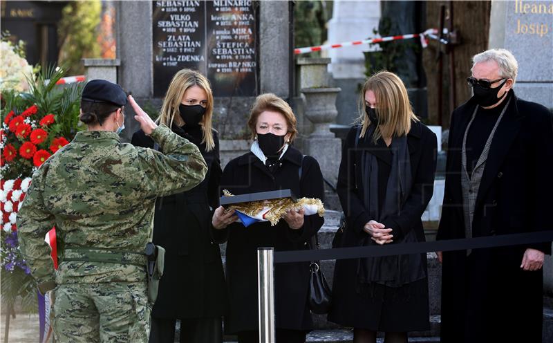 Posljednji ispraćaj Miroslava Tuđmana