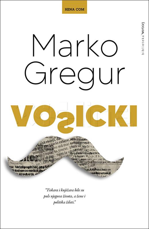 Laureat Nagrade Fric 2019./2020. Marko Gregur za roman "Vošicki"