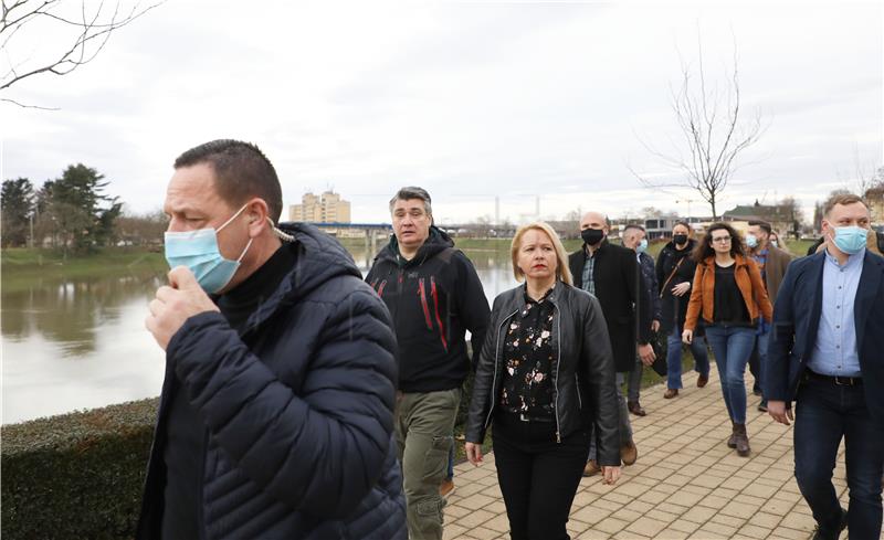 Predsjednik Republike Zoran Milanović doputovao u Sisak