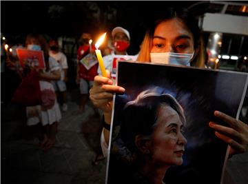 THAILAND MYANMAR PROTEST POLITICS COUP