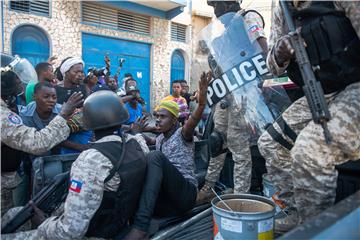 HAITI MOISE PROTEST