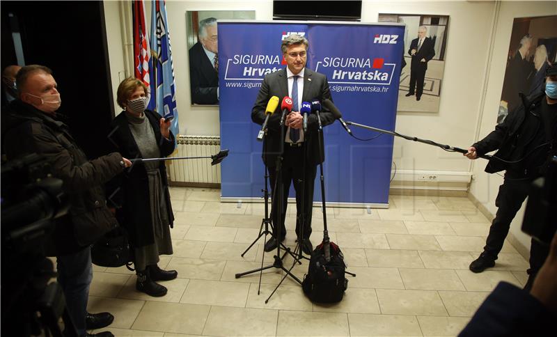 Plenković says HDZ has agreed on its mayoral candidate in Zagreb