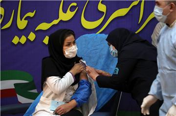 IRAN PANDEMIC CORONAVIRUS COVID19 VACCINE