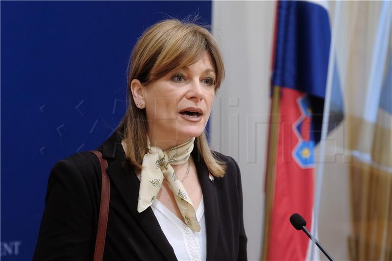 Konferencija za medije Karoline Vidović Krišto