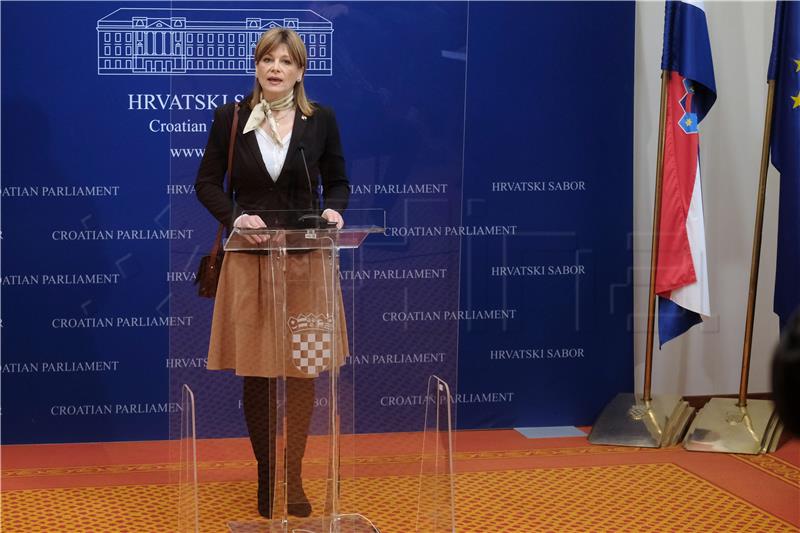 Konferencija za medije Karoline Vidović Krišto