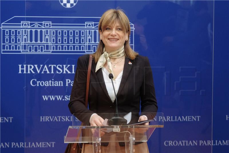 Konferencija za medije Karoline Vidović Krišto