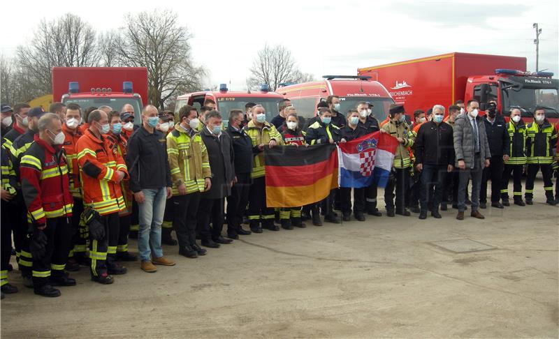 Hamburg sends humanitarian aid to quake-hit areas of Croatia