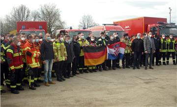 Hamburg sends humanitarian aid to quake-hit areas of Croatia