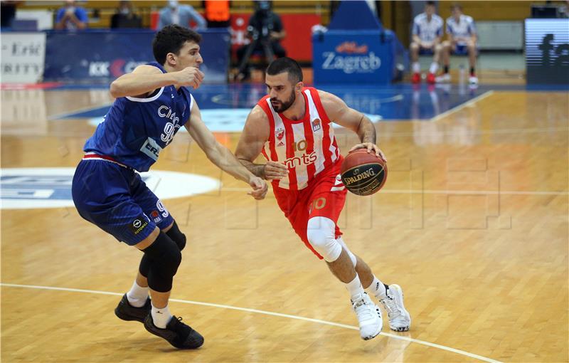 ABA liga: Utakmica C. zvezda - Cibona na rasporedu 16. ožujka