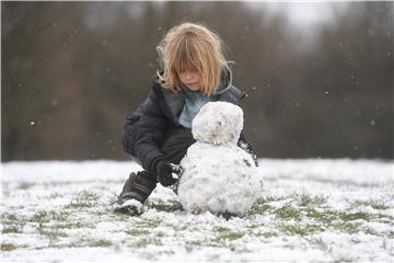 BRITAIN WEATHER SNOW STORM DARCY