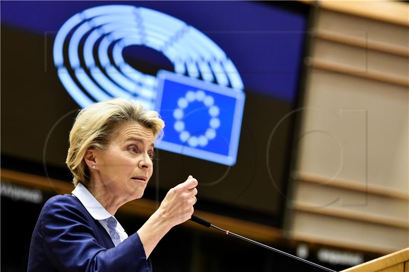 Von der Leyen u srijedu brani strategiju cijepljenja pred eurozastupnicima