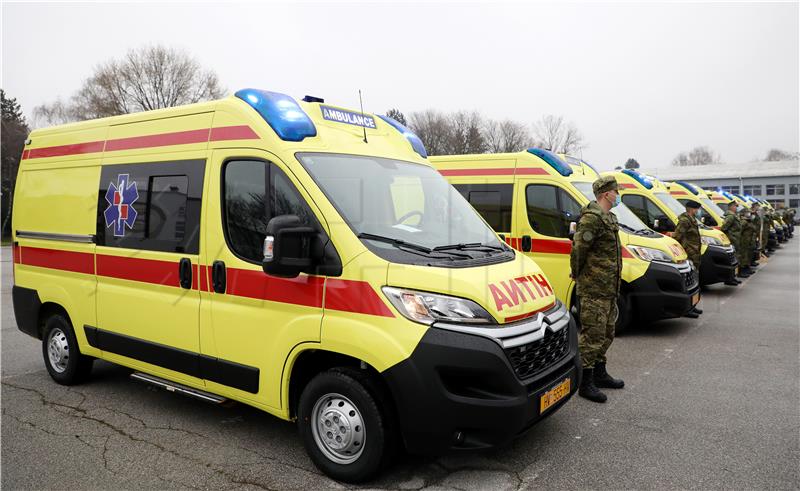 Predstavljanje sanitetskih vozila HV