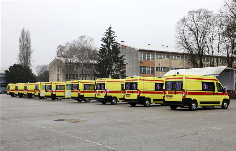 Predstavljanje sanitetskih vozila HV