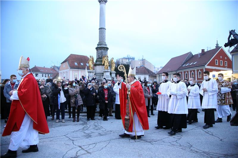 Na spomendan bl. Alojzija Stepinca, Bozanić predvodio euharistijsko slavlje