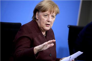 GERMANY GOVERNMENT CORONAVIRUS MERKEL STATE PREMIERS